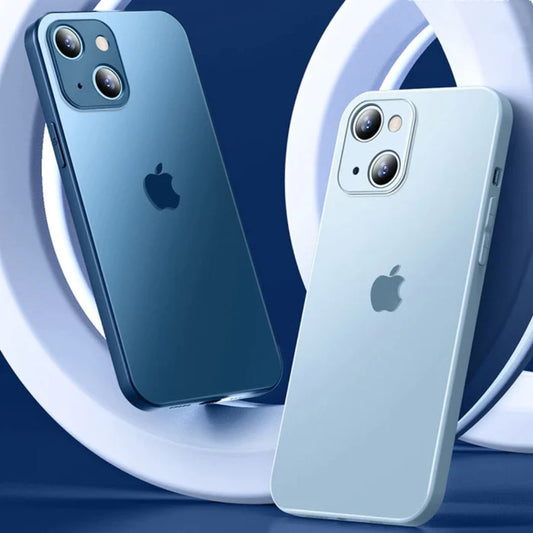 Matte Tempered Glass iPhone Case
