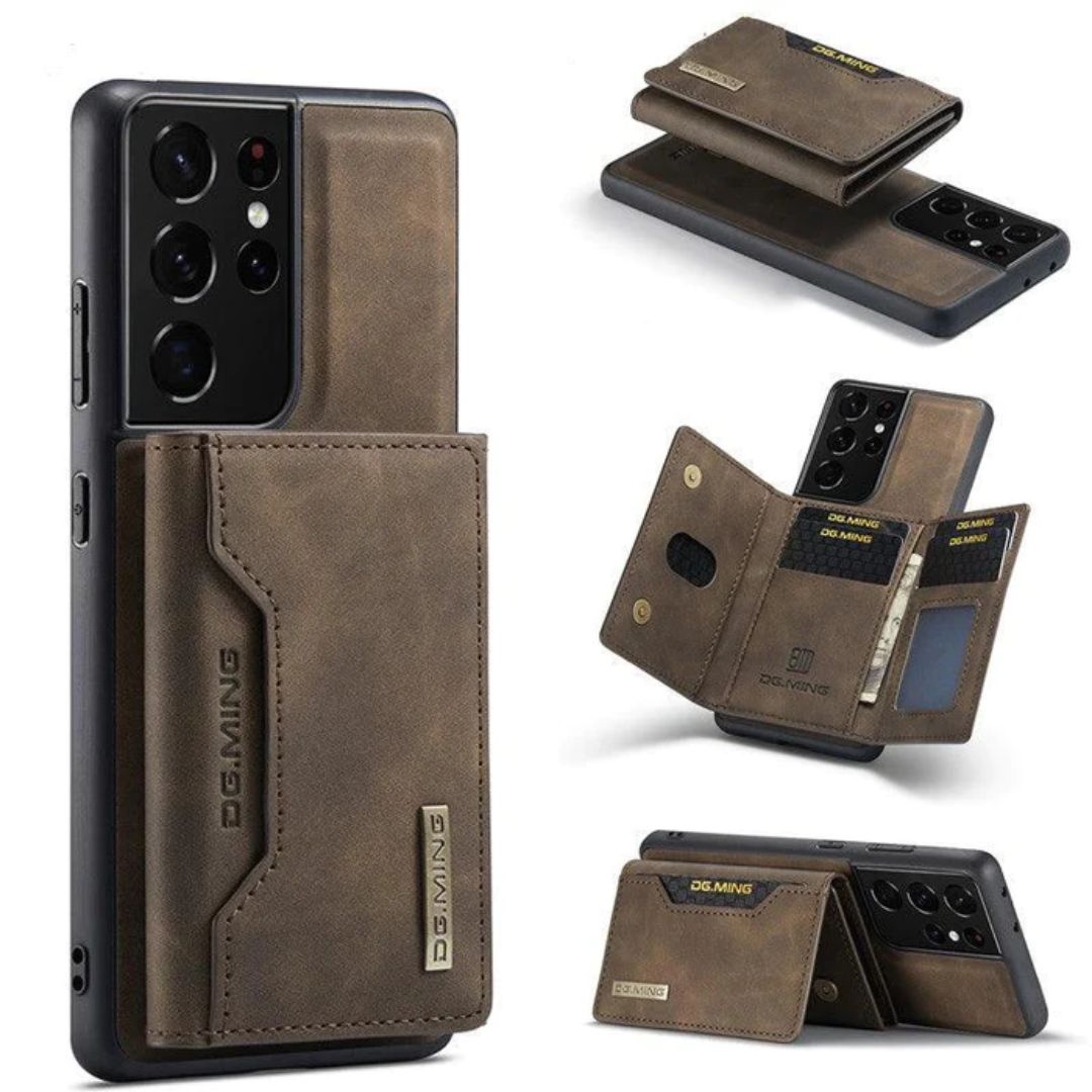 Samsung Ultra-Slim Leather Case with 2-in-1 Magnetic Wallet