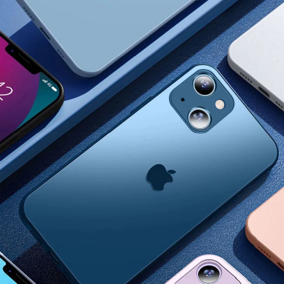 Matte Tempered Glass iPhone Case