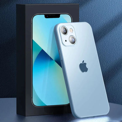 Matte Tempered Glass iPhone Case