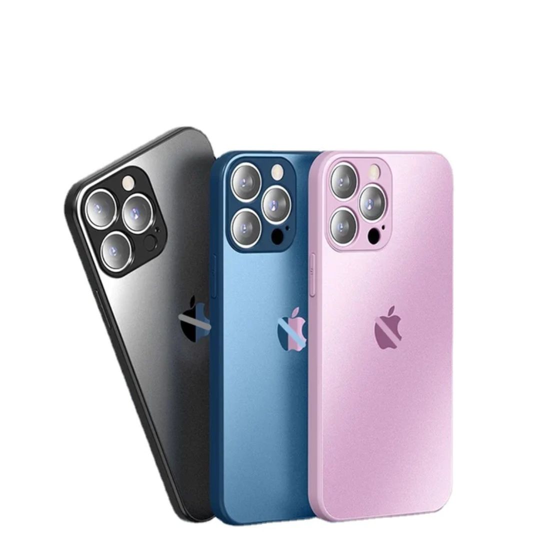 Matte Tempered Glass iPhone Case