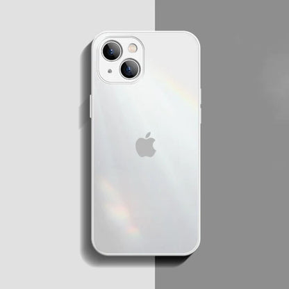 Matte Tempered Glass iPhone Case