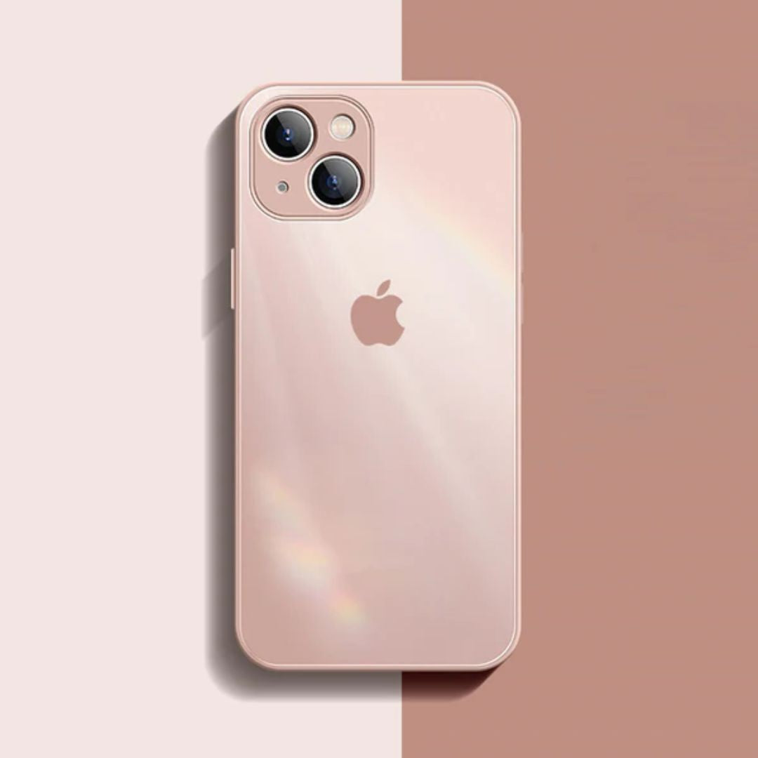 Matte Tempered Glass iPhone Case