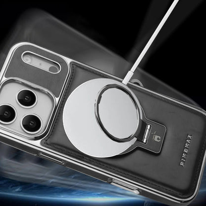 Capa de Couro Luxuosa MagSafe para iPhone: Suporte e Proteção Premium